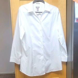 White Long Sleeve Womens Shirt